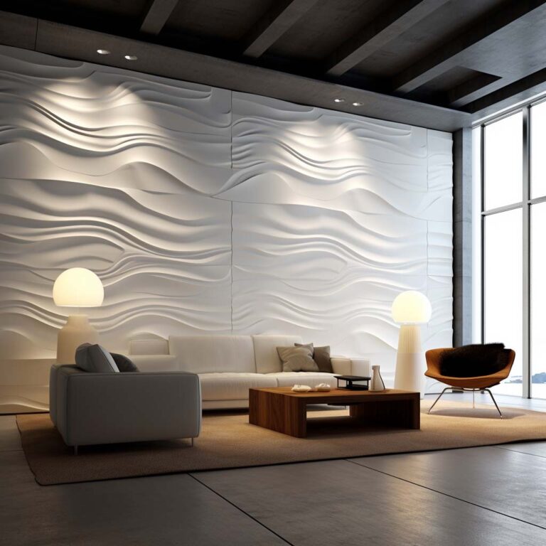 Wainscoting Accent wall 3D panels