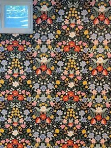 floral washable wallpaper installed wall pattern Denver metro area Colorado