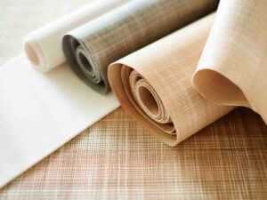 Grasscloth wallpaper