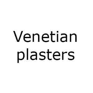 Venetian plasters