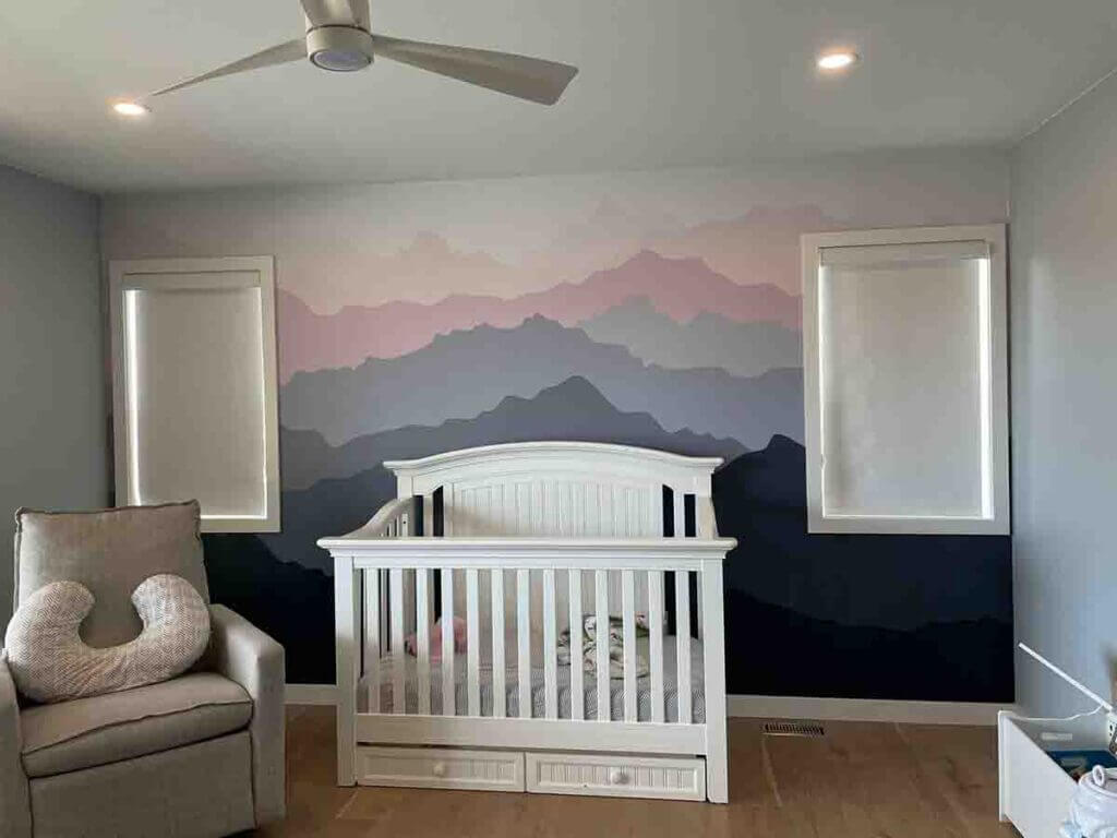 Children's room custom wallpaper