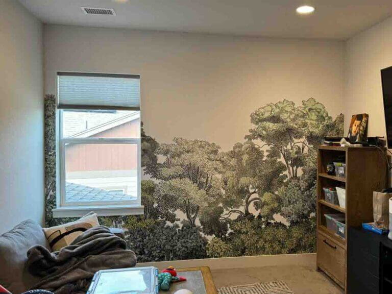 Non woven wallpaper