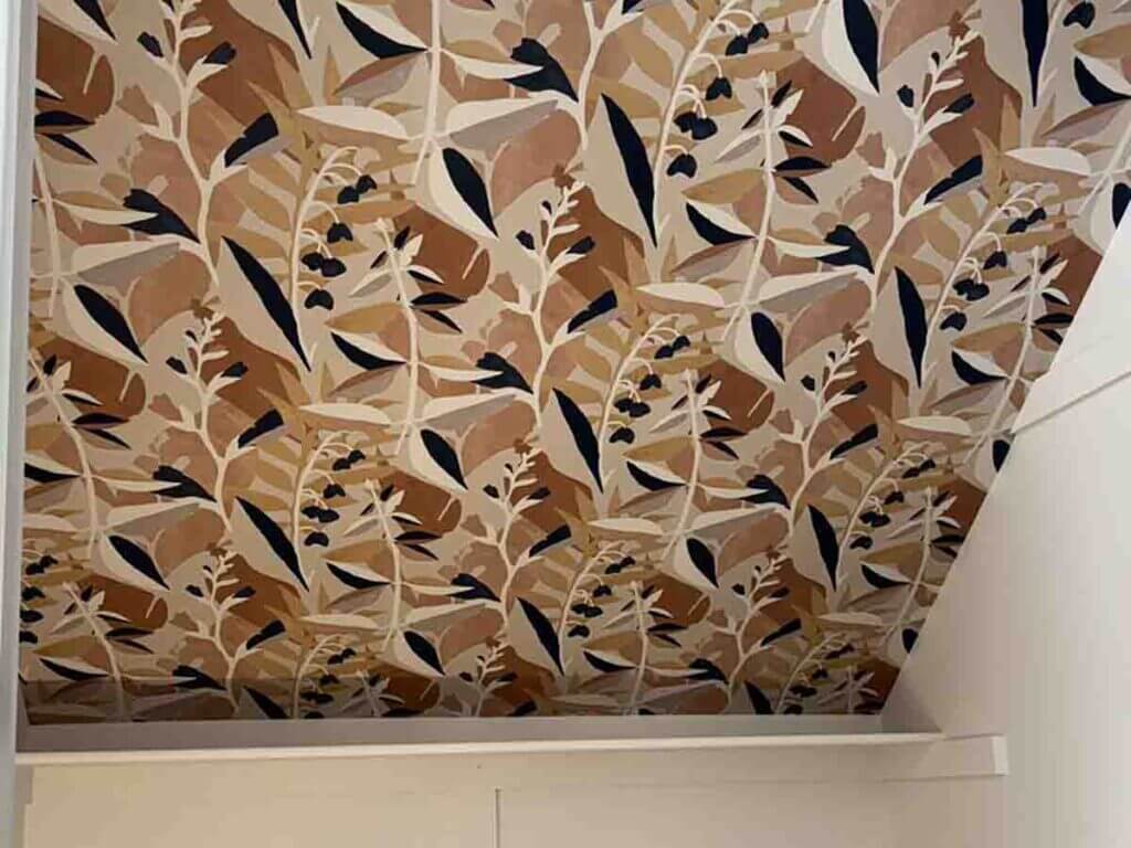 Peel and stick wallpaper
