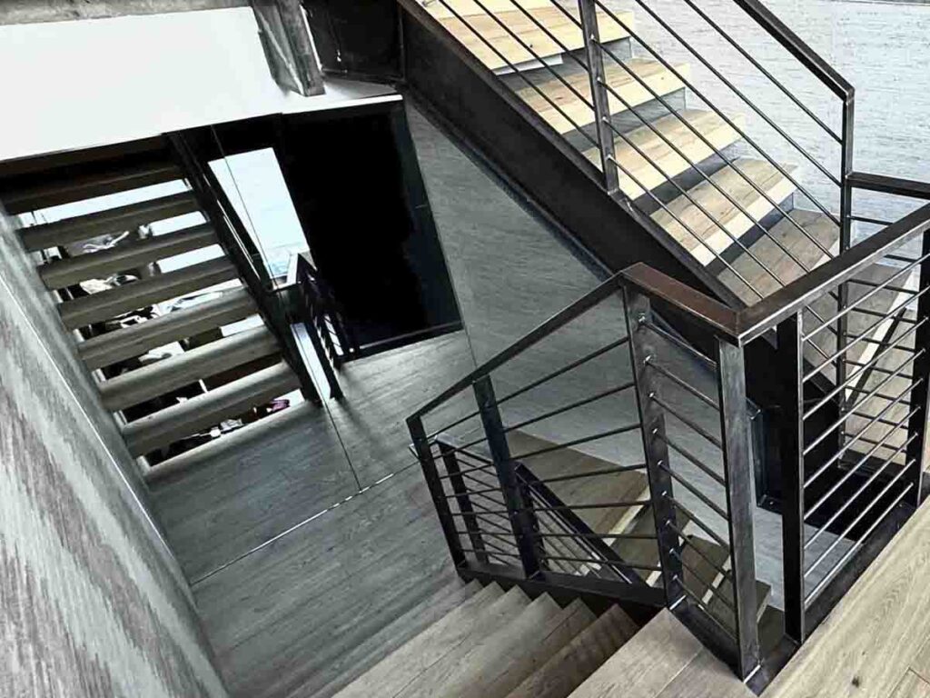 Wallpaper for stairwell