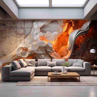 3D wall mural