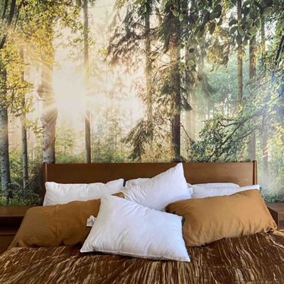 Bedroom mural wallpaper